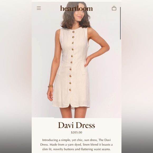 HEARTLOOM DAVI DRESS - Picture 7 of 8